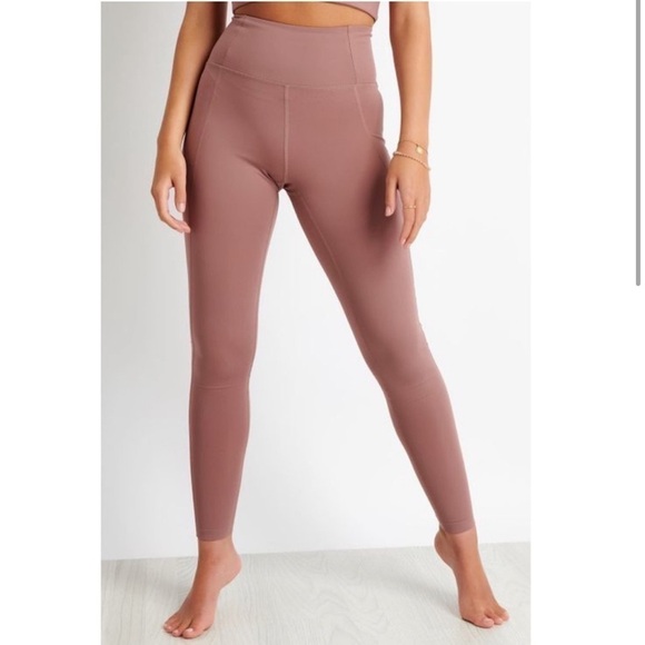 Girlfriend Collective Econyl Compressive High Rise Leggings Rose Quartz Size XS - Picture 1 of 8